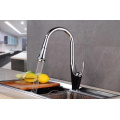 YL88533-66 Pull out hot and cold water tap single handle chrome plated kitchen mixer